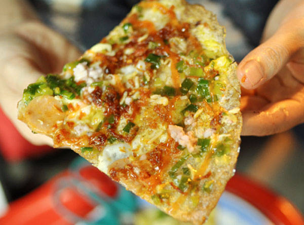 Bánh tráng nướng Đà Lạt.