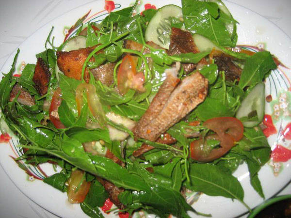 Gỏi sầu đâu Châu Đốc.