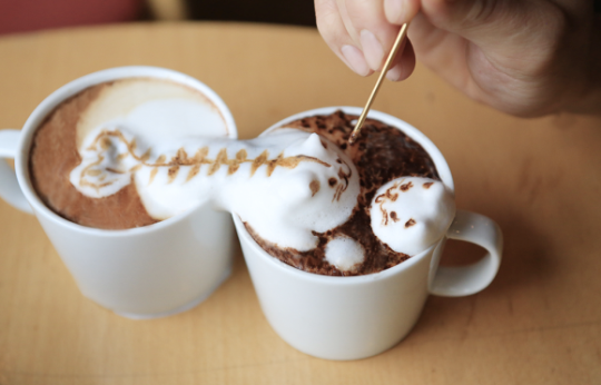 3d-latte-art4 Nghệ thuật tranh 3D trên cà phê ở Nhật