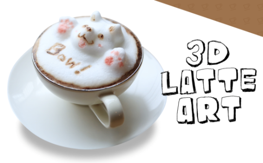 3d-latte-art5 Nghệ thuật tranh 3D trên cà phê ở Nhật