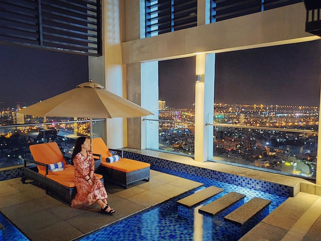 Không gian thư giãn Altara Suites Đà Nẵng