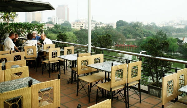 City View Cafe - quán cafe trên cao Hà Nội view Hồ Gươm