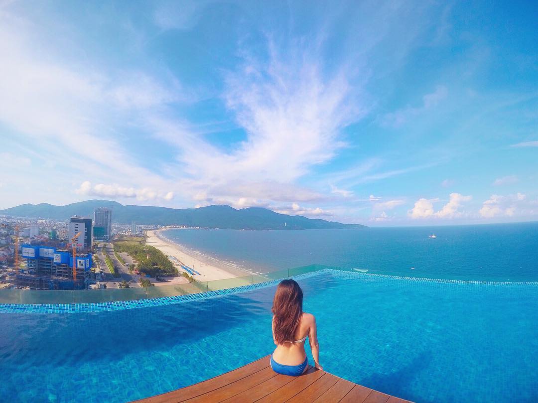 View biển từ khách sạn A La Carte Đà Nẵng