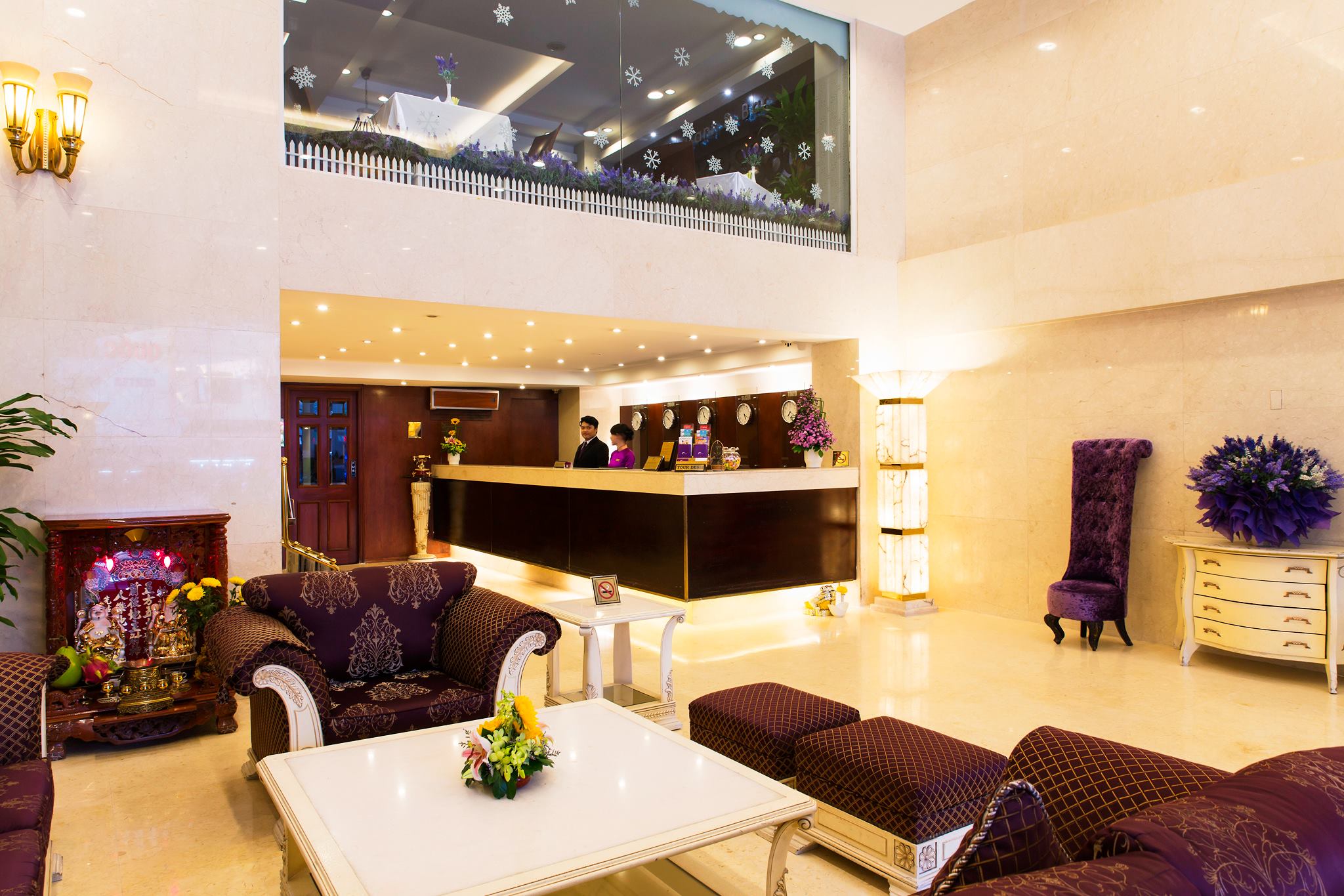 Khách sạn Sài Gòn Valentine Lavender Central sang trọng