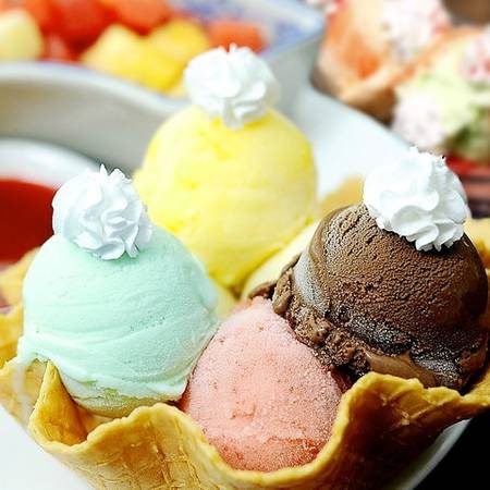 Buffet Sài Gòn kem sữa chua