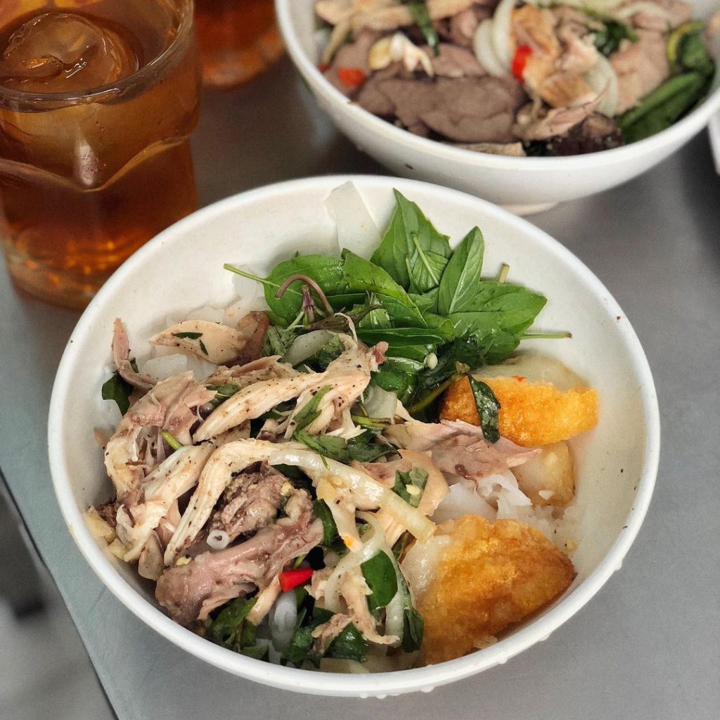 Bánh ướt lòng gà đặc sản Đà Lạt