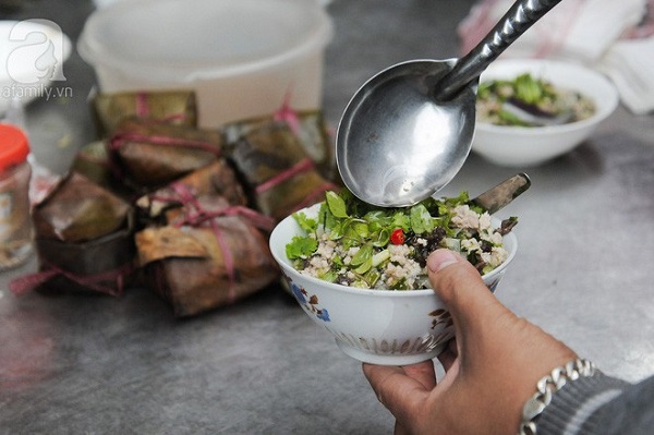 Bánh đúc nóng Hà Nội quán Minh Khai Bánh đúc nóng Hà Nội quán Minh Khai
