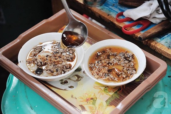 Bánh đúc nóng Hà Nội quán Thụy Khuê Bánh đúc nóng Hà Nội quán Thụy Khuê