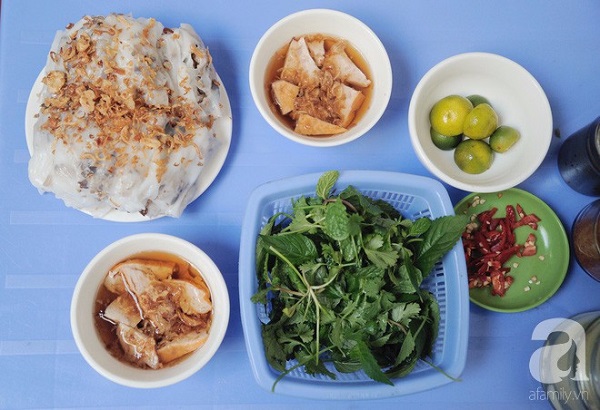 Bánh đúc nóng Hà Nội quán Thụy Khuê Bánh đúc nóng Hà Nội quán Thụy Khuê