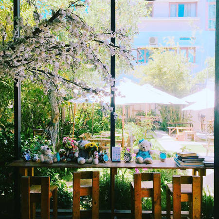 Không gian ngoài trời Cloud Garden Coffee Đà Nẵng