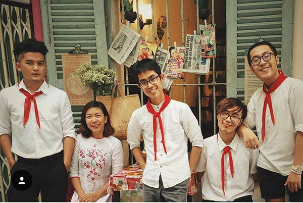 Không gian thực tế quán Út Lành