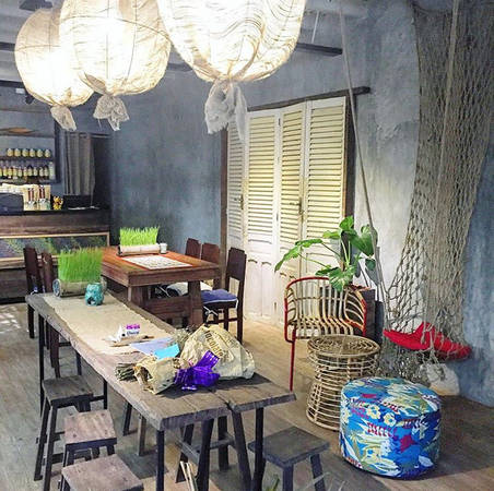 Không gian ấm cúng quán cafe phong cách ngày bé
