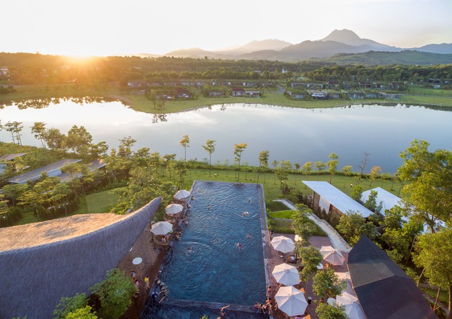 4 resort có khu vui chơi cho trẻ nhỏ chỉ cách trung tâm Hà Nội khoảng 1 giờ đi xe