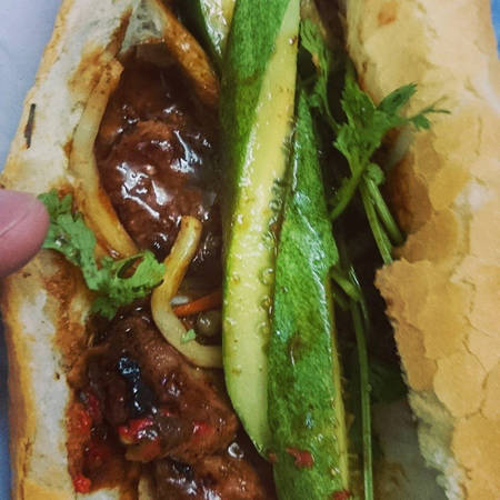 Bánh mì thịt nướng Sài Gòn