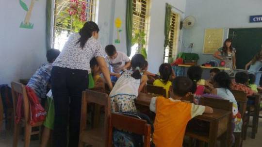 Lớp học thời hiện đại tại Hà Nội