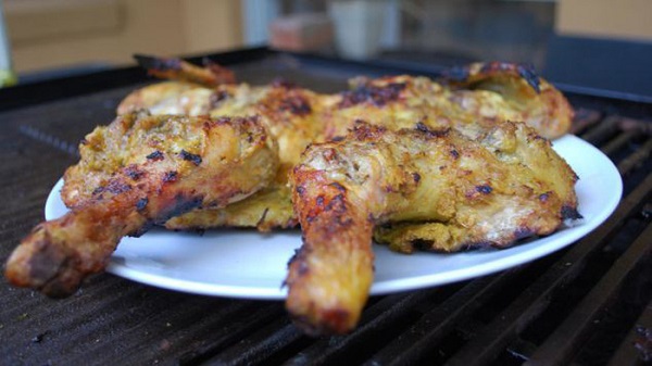 Gà ướp Ayam percik món ngon Malaysia