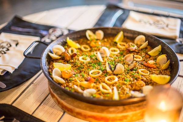 Món Paella Catalana ở Itaca. Ảnh: Itaca