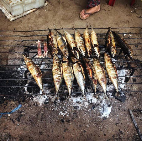Món cá chìa vôi nướng ngon tuyệt! (@ngo_diep)
