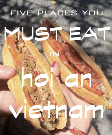 Bánh mì Phượng quán ăn bình dân Hội An