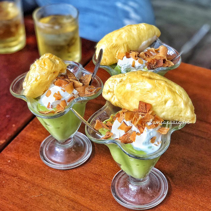 Kem bơ sầu riêng Ngôi Nhà Số 6 - ăn vặt Vũng Tàu