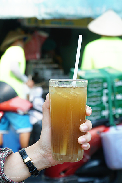 Nước sâm giải khát Sài Gòn tại ngã tư Lê Hồng Phong Nguyễn Trãi
