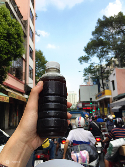Nước mát giải khát Sài Gòn được bán tại đường Nguyễn Trãi quận 5