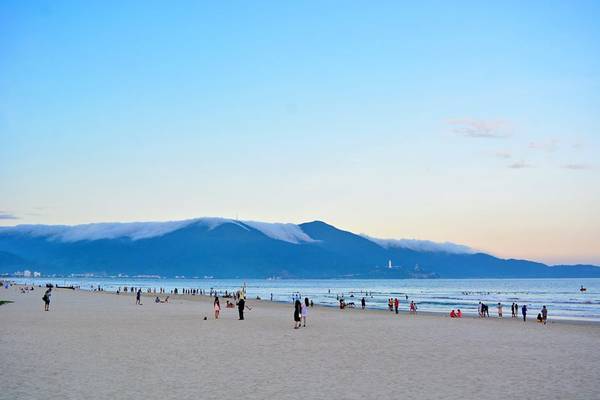 Công viên Biển Đông Đà Nẵng tháng 1