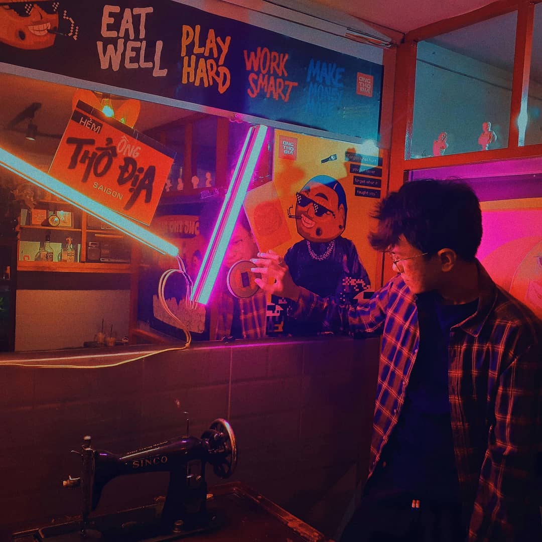 Quầy bar Little Hong Kong Sài Gòn