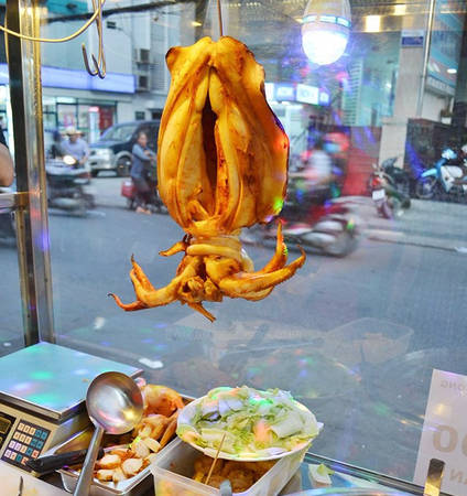 Mực khổng lồ Hong Kong món mực Sài Gòn