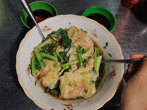 Sủi cảo món ăn vặt gốc Hoa