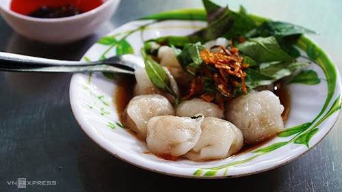 Há cảo món ăn vặt gốc Hoa