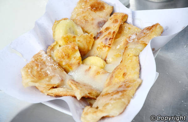 Roti món ăn vặt Bangkok