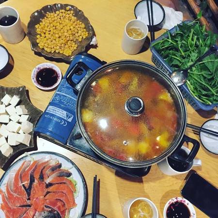 Lẩu cá hồi món ngon Sapa