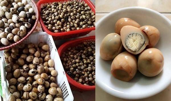Trứng thuốc bắc món ngon Sapa