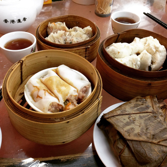 Quán ăn Hong Kong Lin Heung Tea House dimsum