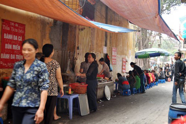 Bánh đa cua Trung Liệt