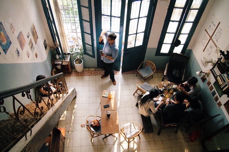 Quán cà phê yên tĩnh Hà Nội view đẹp