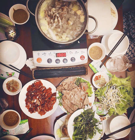 Bò nhúng dấm 555 Hà Nội