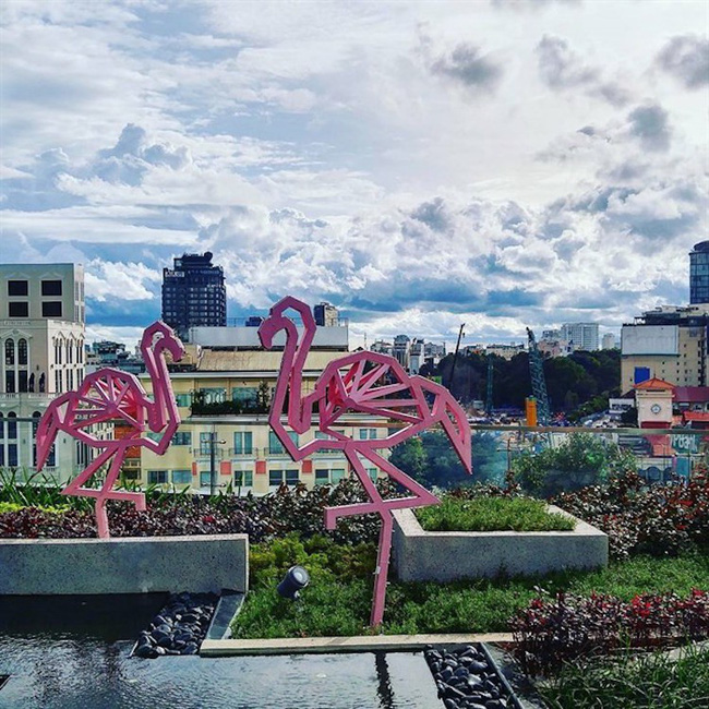 View sống ảo Takashimaya quận 1