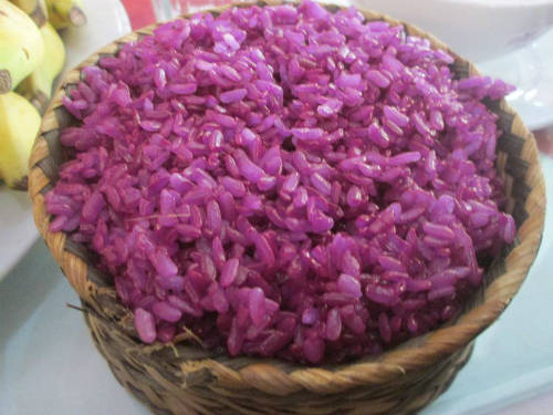 Xôi tím đặc sản Lai Châu