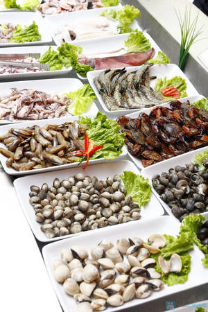 Buffet Hà Nội giá rẻ tại Lẩu Hội Quán