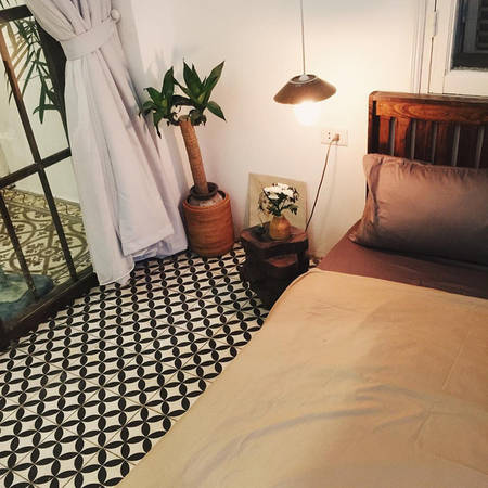 Không gian homestay Hà Nội Lacaito
