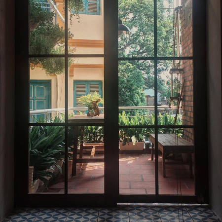 Không gian homestay Hà Nội Lacaito