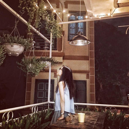 Không gian homestay Hà Nội Lacaito