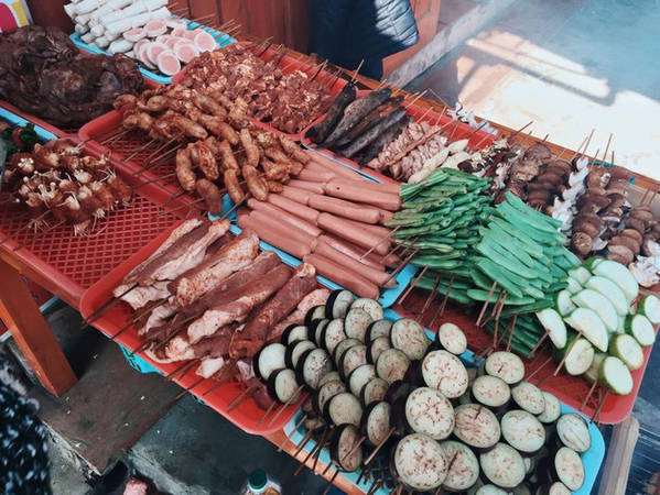 Đặc sản nướng Sapa du lịch Sapa