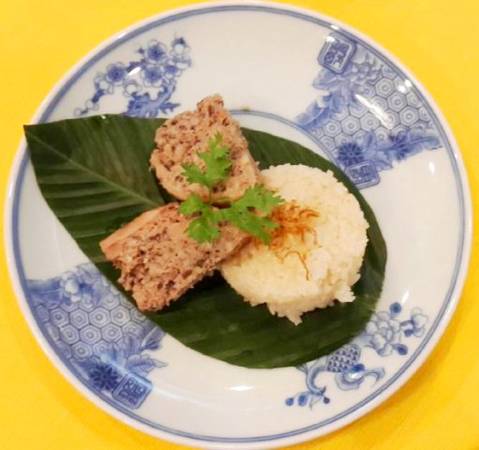 Món vịt lọng xôi hông thơm dẻo hấp dẫn