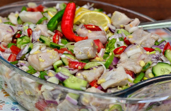 Kinilaw món ăn Manila từ hải sản tươi