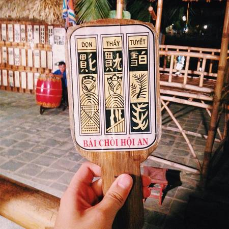 Hội An buổi tối trò chơi bài chòi dân gian