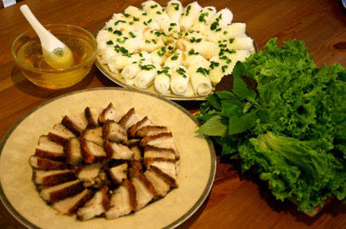 Bánh hỏi heo quay Phong Điền món ngon Cần Thơ