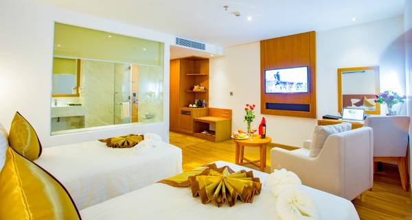Phòng ngủ hiện đại ngập tràn ánh sáng tại Cicilia